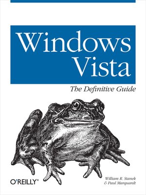 cover image of Windows Vista